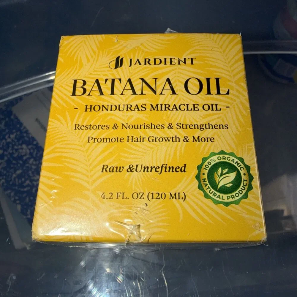 Jardient Batana Oil Promote Hair Growth &Thickness Honduras Miracle 4.2oz 6-6-28